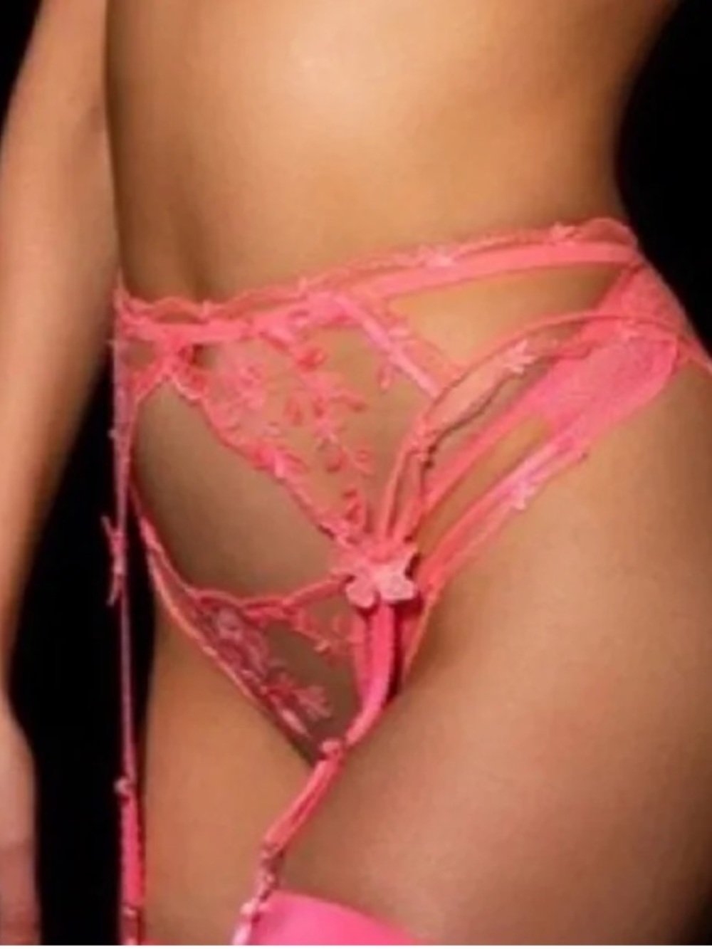 Honey Birdette 🌸 Sabrina pink garter